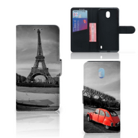 Nokia 1 Plus Flip Cover Eiffeltoren