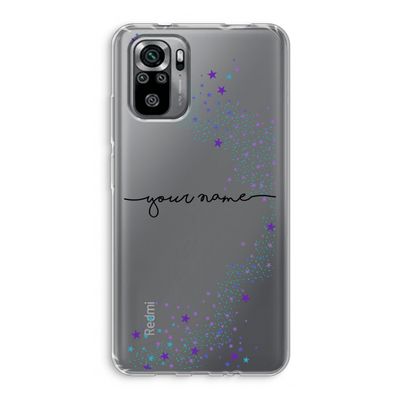 Sterren: Xiaomi Redmi Note 10S Transparant Hoesje