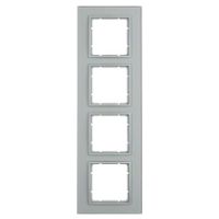 Berker 10146414 veiligheidsplaatje voor stopcontacten Aluminium - thumbnail