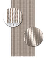 Vliegengordijn Kunststof Napoli Taupe - 100cm x 240cm