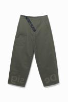 Cropped culotte-broek - GREEN - S