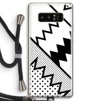 Pop Art #5: Samsung Galaxy Note 8 Transparant Hoesje met koord