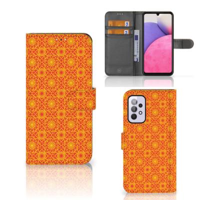 Samsung Galaxy A33 5G | Telefoon Hoesje | Batik Oranje