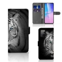 Samsung S10 Lite | Telefoonhoesje | Met pasjeshouder | Tijger