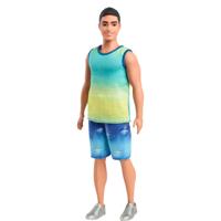 Ken fashionista pop met strandoutfit