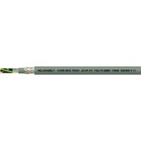 Helukabel 15158-1000 Geleiderkettingkabel JZ-HF-CY 4 G 6 mm² Grijs 1000 m