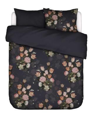 Essenza Tulip Bloom Nightblue dekbedovertrek