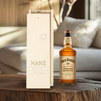 Whiskey in gegraveerde kist - Jack Daniels Tennessee Honey