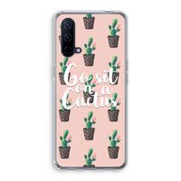 Cactus quote: OnePlus Nord CE 5G Transparant Hoesje