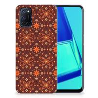 OPPO A52 | A72 | TPU bumper | Batik Brown