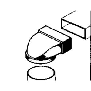 Wallair 20200114 Vlakkanaal ventilatiesysteem 100 Afbuigstuk