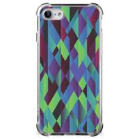 iPhone SE 2022/2020 | iPhone 8/7 Shockproof Case Abstract Green Blue iPhone SE 2022/2020 | iPhone 8/7 Shockproof Case Abstract Green Blue