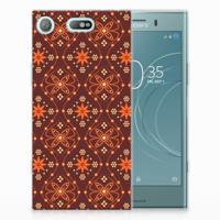 Sony Xperia XZ1 Compact | TPU bumper | Batik Brown