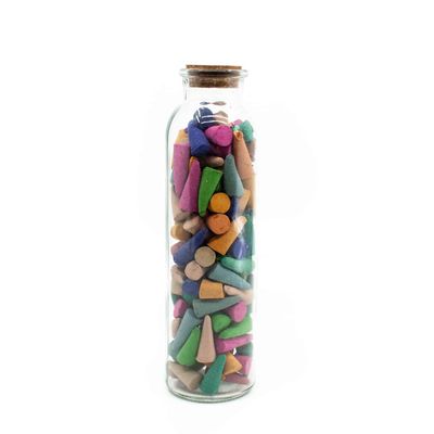 Wierook Kegeltjes in Glas