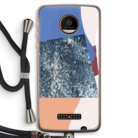 Billy: Motorola Moto Z Force Transparant Hoesje met koord