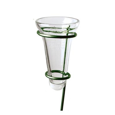 Regenmeter - glas - verzinkte grondpen - 69 cm