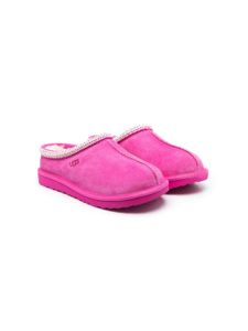 UGG Kids chaussons Tasman à détail de coutures - Rose