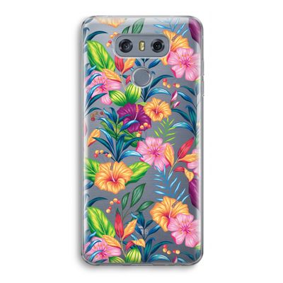 Tropisch 2: LG G6 Transparant Hoesje