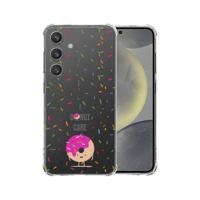 Samsung Galaxy S25 Hoesje - Hoesje Donut Roze TPU Antishock