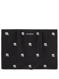 Karl Lagerfeld petit sac cabas Ikonik - Noir