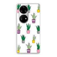Sanseveria: Huawei P50 Pro Transparant Hoesje Sanseveria: Huawei P50 Pro Transparant Hoesje