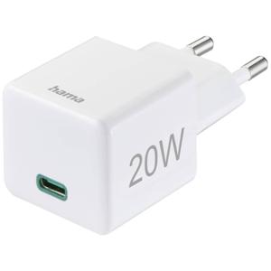 Hama USB-oplader 20 W Binnen, Thuis Uitgangsstroom (max.) 3000 mA Aantal uitgangen: 1 x USB-C