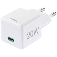 Hama USB-oplader 20 W Binnen, Thuis Uitgangsstroom (max.) 3000 mA Aantal uitgangen: 1 x USB-C - thumbnail