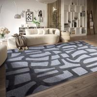 Vloerkleed Vintage Therese - Antraciet maat: 290x200cm - materiaal: Polyester - Dekbed-Discounter.nl