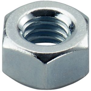 Fischer 537687 Zeskantmoer M8 Staal Thermisch verzinkt 100 stuk(s)