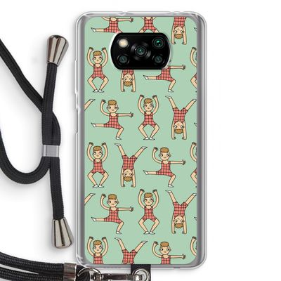 Gymboys: Xiaomi Poco X3 Pro Transparant Hoesje met koord