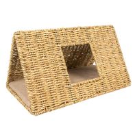 Duvo+ laguna zeegras kattentunnel triangel 50x30x27cm