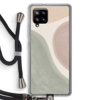 Geo #6: Samsung Galaxy A42 5G Transparant Hoesje met koord Geo #6: Samsung Galaxy A42 5G Transparant Hoesje met koord