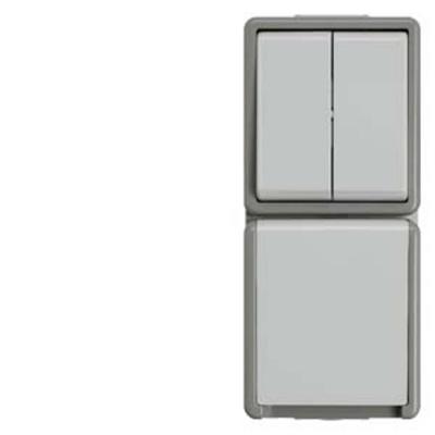 Siemens 5TA4815 Serieschakelaar Delta Grijs Schakelmateriaal 1 stuk(s)