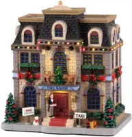 Lemax christmas at the savoy verlicht kersthuisje Caddington Village 2021