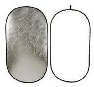 Bresser TR-8 Reflectiescherm zilver/wit 100x150cm