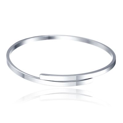 Damesarmband Edelstaal Zilverkleurig