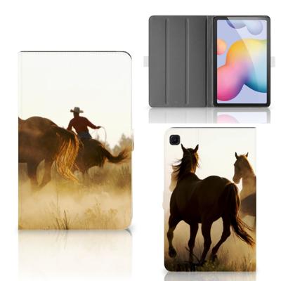 Samsung Galaxy Tab S6 Lite | S6 Lite (2022) Flip Case Design Cowboy Samsung Galaxy Tab S6 Lite | S6 Lite (2022) Flip Case Design Cowboy