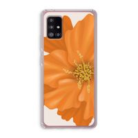 Orange Ellila flower: Samsung Galaxy A51 5G Transparant Hoesje