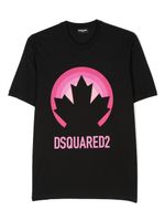 DSQUARED2 KIDS t-shirt en coton à imprimé graphique - Noir - thumbnail