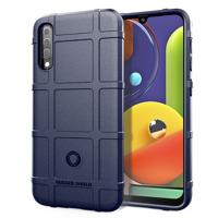 Volledige dekking schokbestendig TPU Case voor Galaxy A50s (blauw)