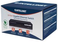 Intellinet 530347 netwerk-switch Gigabit Ethernet (10/100/1000) Zwart - thumbnail