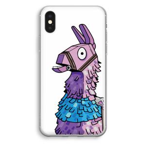 Lama: iPhone XS Transparant Hoesje