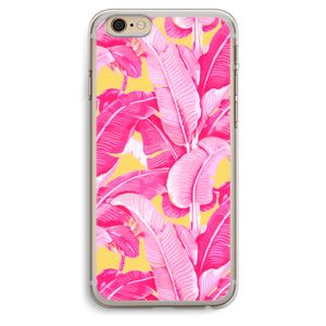 Pink Banana: iPhone 6 Plus / 6S Plus Transparant Hoesje