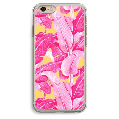 Pink Banana: iPhone 6 Plus / 6S Plus Transparant Hoesje