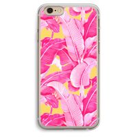 Pink Banana: iPhone 6 Plus / 6S Plus Transparant Hoesje