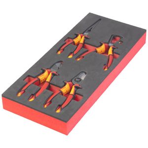 Milwaukee Accessoires Foam inlay VDE tangenset 1 (4-delig) - 4932493250 4932493250