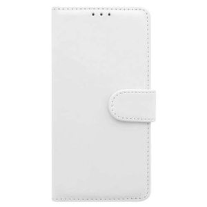 Telefoonhoesje Alcatel 1S 2020 Wallet Bookcase Wit met Pasjeshouder