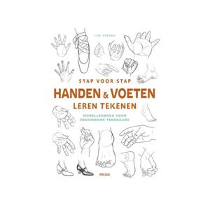 Stap voor stap handen en voeten tekenen - (ISBN:9789044765069)