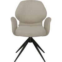 Eetkamerstoel Bione met arm Rhodos Clay