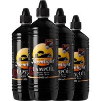 Farmlight Blank - Lampenolie in Multi Pack - 4 flessen van 1000 ml elk